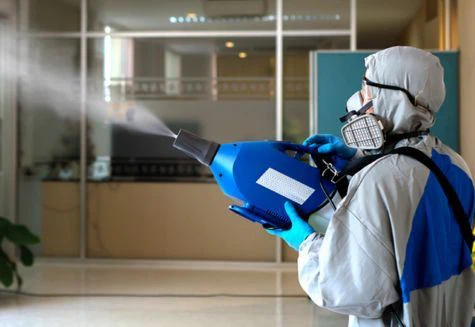 Pulvérisateur de brouillard désinfectant Ventilateur