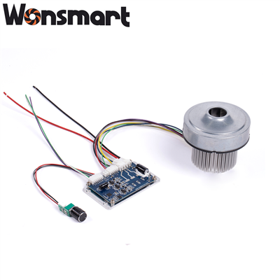 Ventilateur CC sans balais à grande vitesse 24 V CC pour un flux d'air efficace et une pression d'air élevée